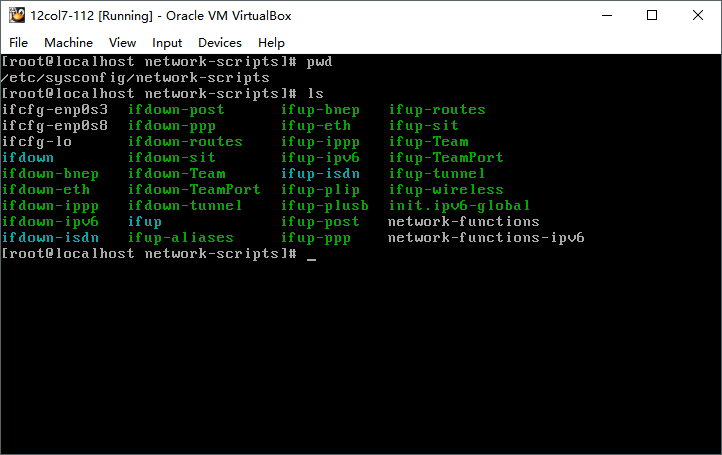 Network configuration files