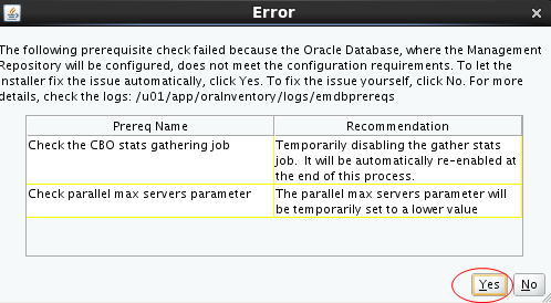 Database Connection Details - Error